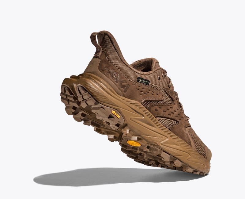 HOKA Men's Anacapa 2 Low GTX Shoes in Rye/Bark