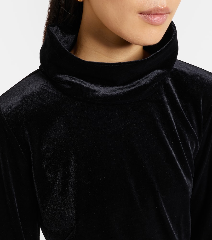Soft Elegance velvet top