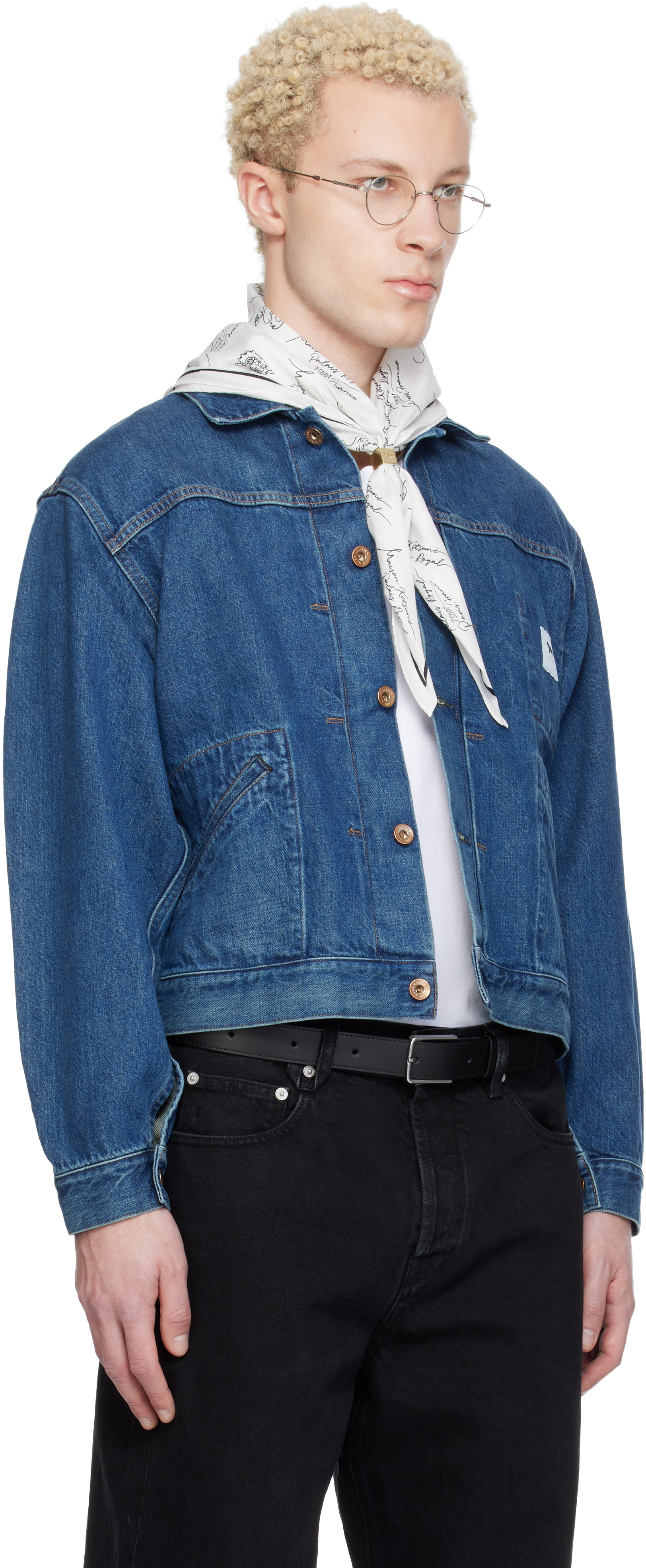 Blue KURO Edition Selvedge Voyage Denim Jacket