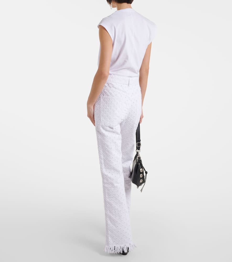 Alvira high-rise straight jeans