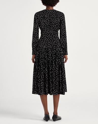 Woman Midi dress Black Size 0 Polyester
