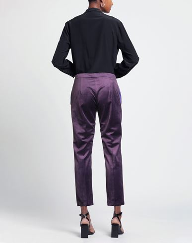 Woman Pants Purple Size 6 Polyester