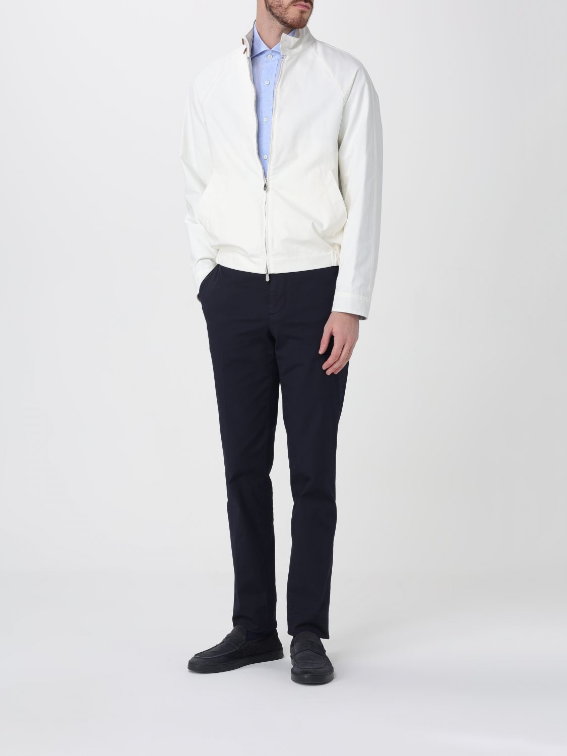 Jacket Men color White