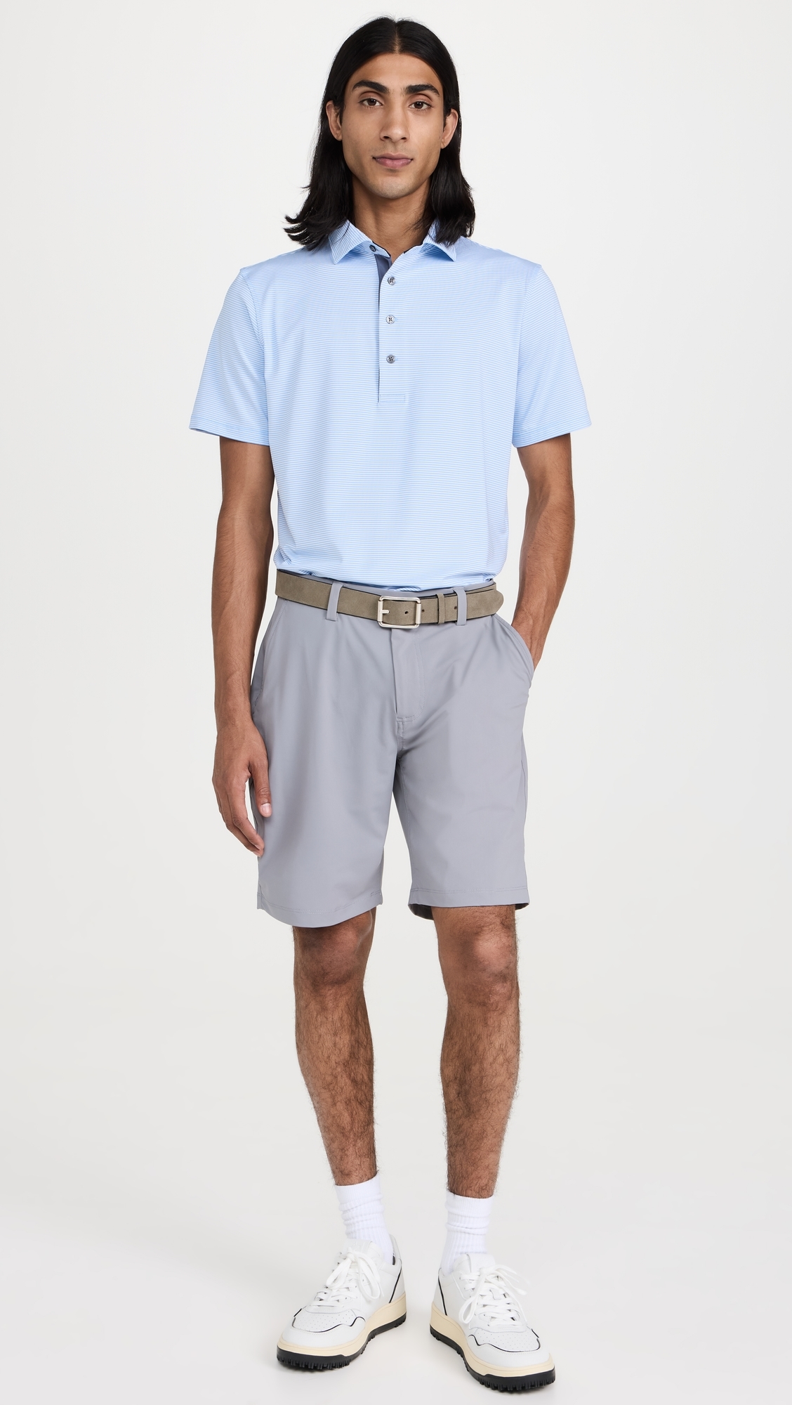 Hanover Pull On Shorts 9 Shadow