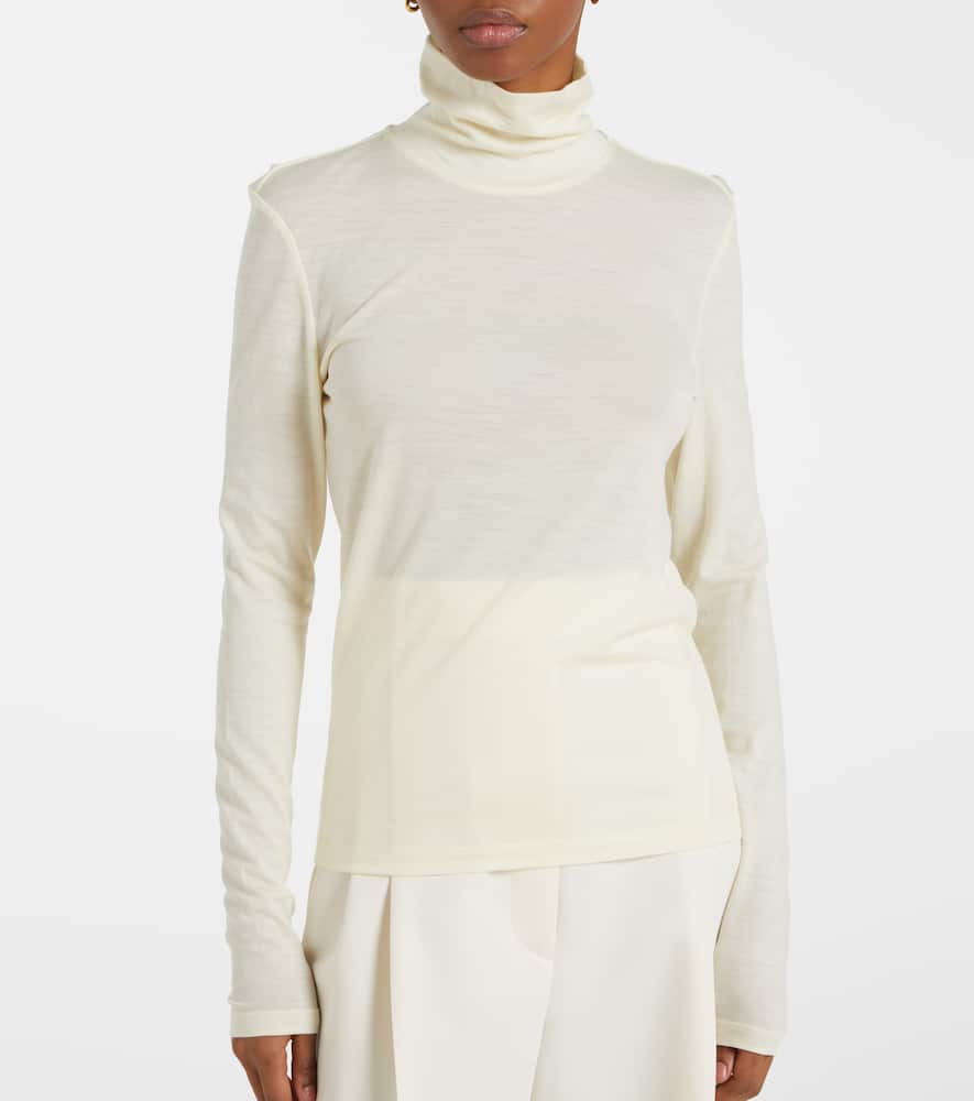 Róhe Jersey turtleneck top