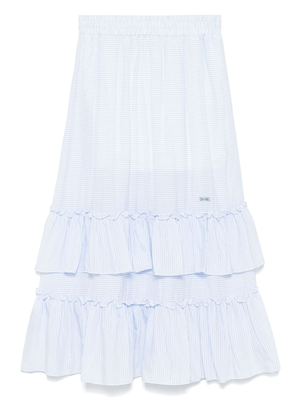 Striped maxi skirt - Blue