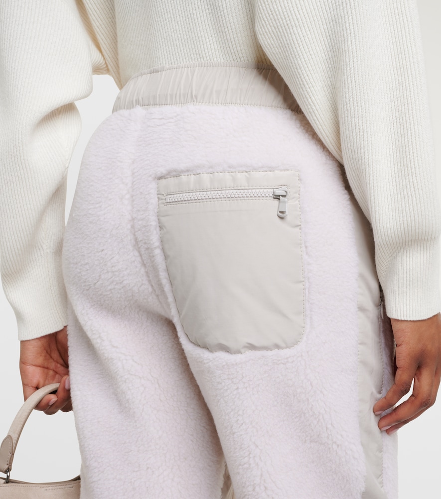 Wool-blend sweatpants