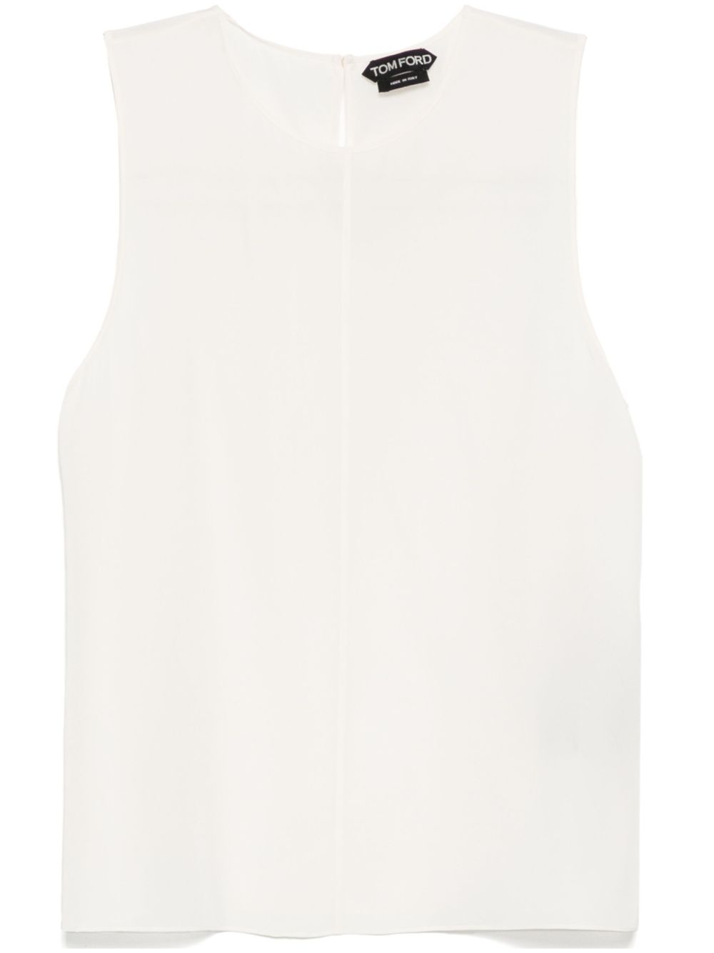 Sleeveless top - White