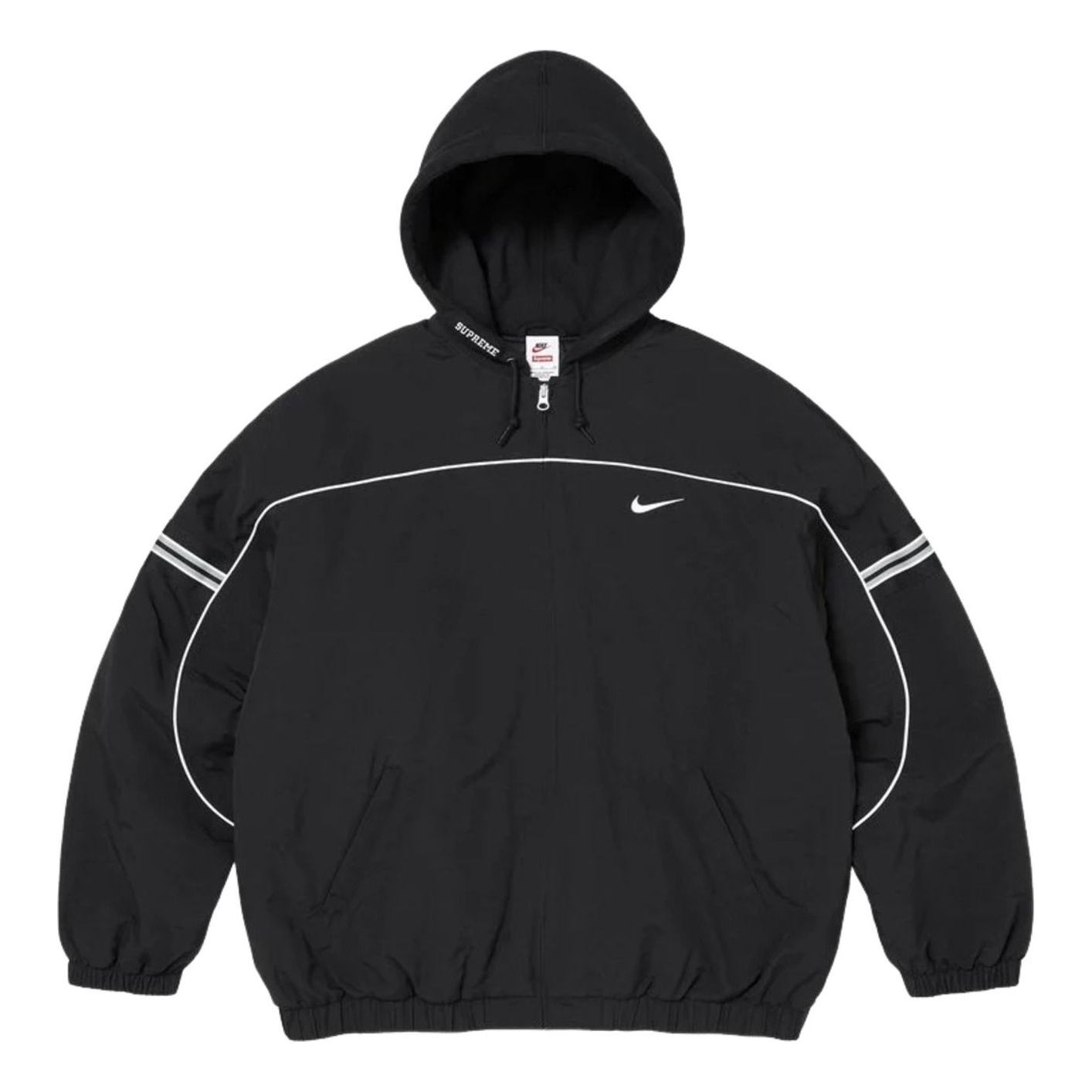 FW26 x Nike Nylon Hooded Jacket 'Black'