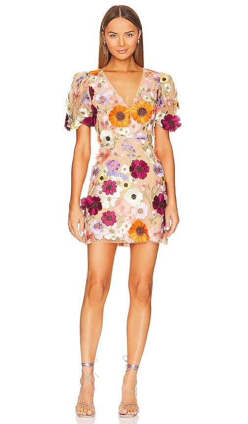 ELLIATT KLEID ROSALIND in Multi. Größe XS. Also in L, M