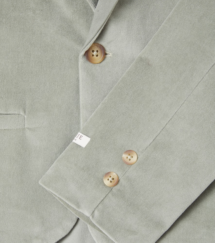 Tommas cotton velvet suit jacket