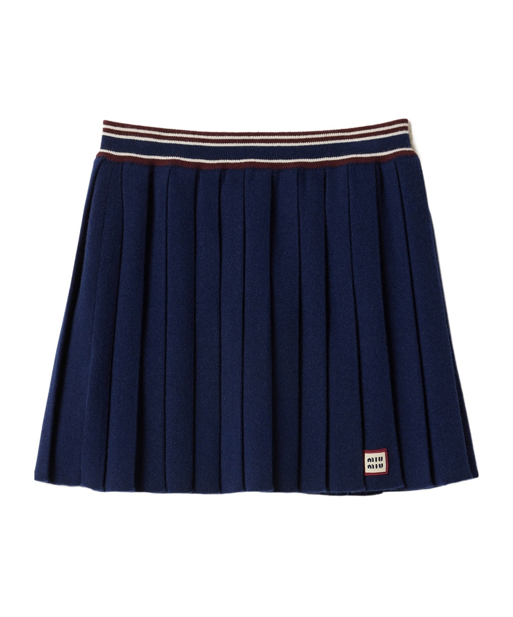 Wool and cashmere skirt