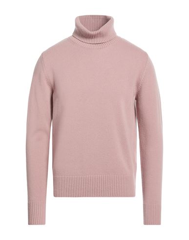 Man Turtleneck Antique rose Size 40 Wool