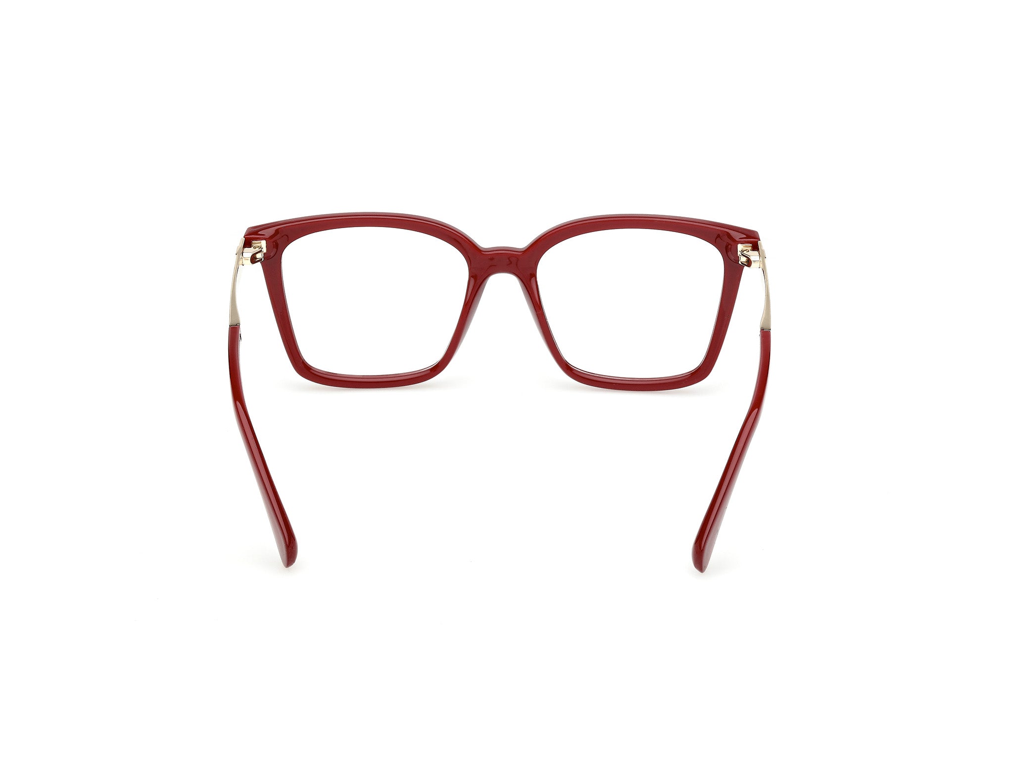 MAX&Co Mujer MAX&Co MO5189 066 Monturas ópticas Inyectado Rojo Cuadrada Norma