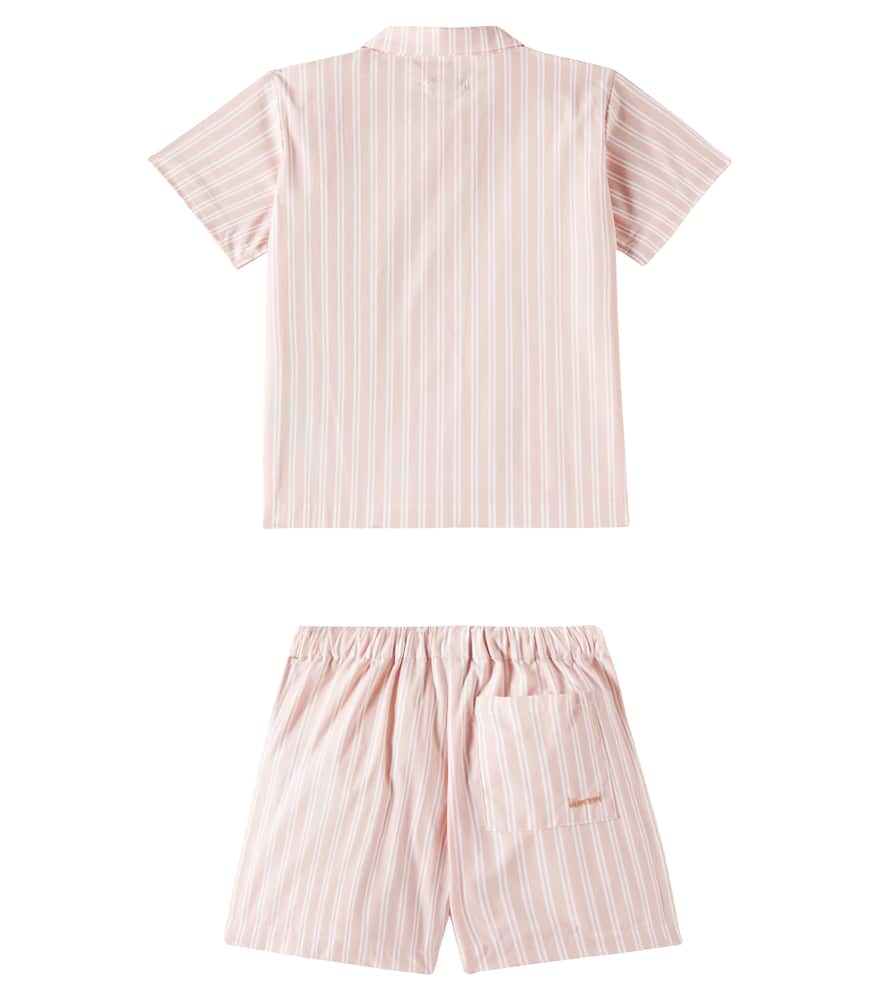 Liewood Leona striped cotton pajamas