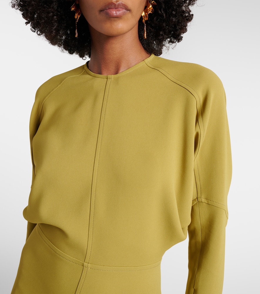 Dolman cady midi dress