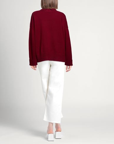 Woman Turtleneck Burgundy Size M Cashmere