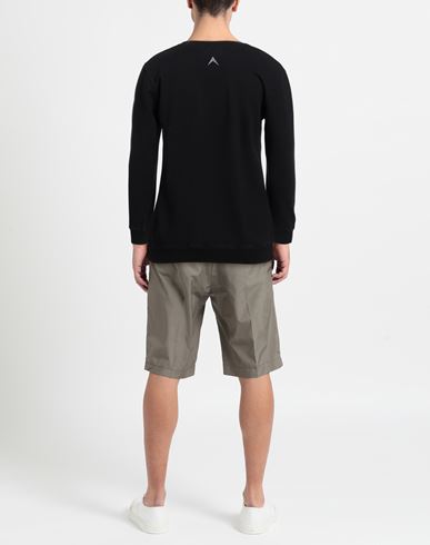 Man Sweatshirt Black Size S Cotton