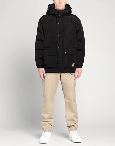 Man Puffer Black Size S Recycled nylon