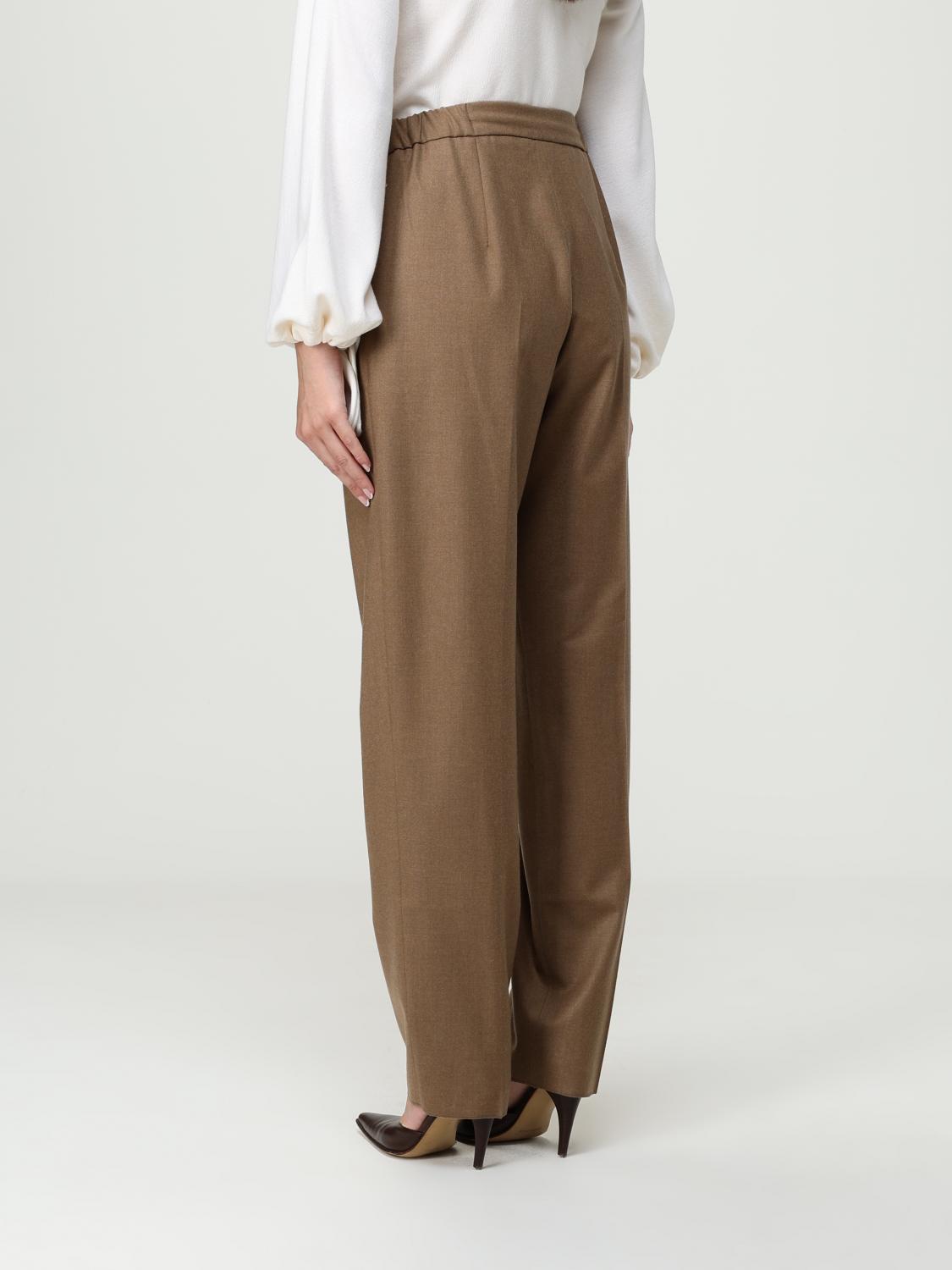Pants Woman color Brown