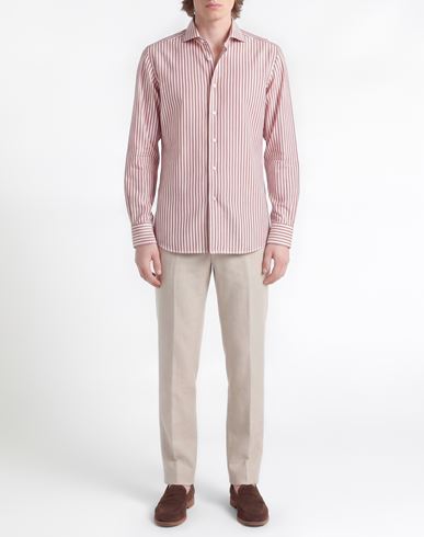 Man Shirt Brick Size 16 ½ Cotton