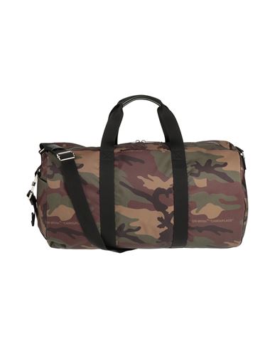 Off-white Man Duffel bags Military green