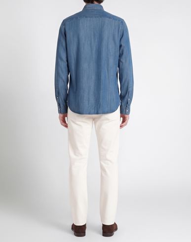 Man Denim shirt Blue Size 15 Lyocell