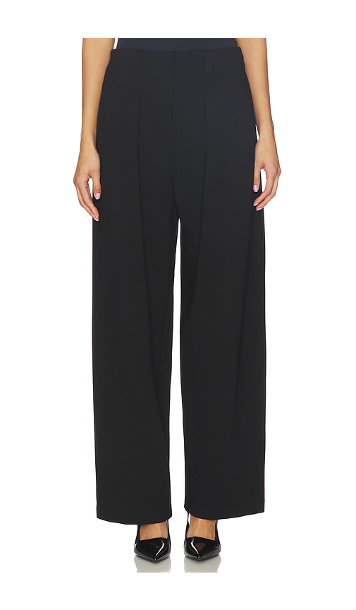 PISTOLA Eden Pleated Ponte Trouser in Black. 23. Also , 25, 26, 27, 28, 29, 30, 31