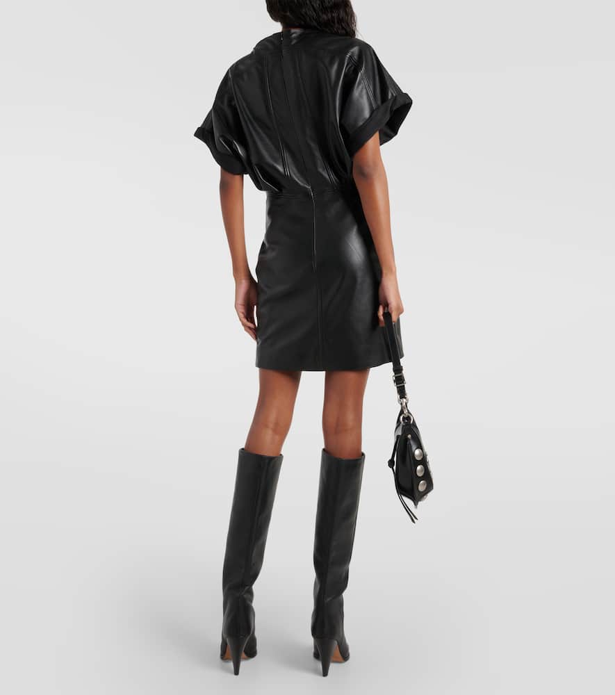 Isabel Marant Faustilia leather minidress