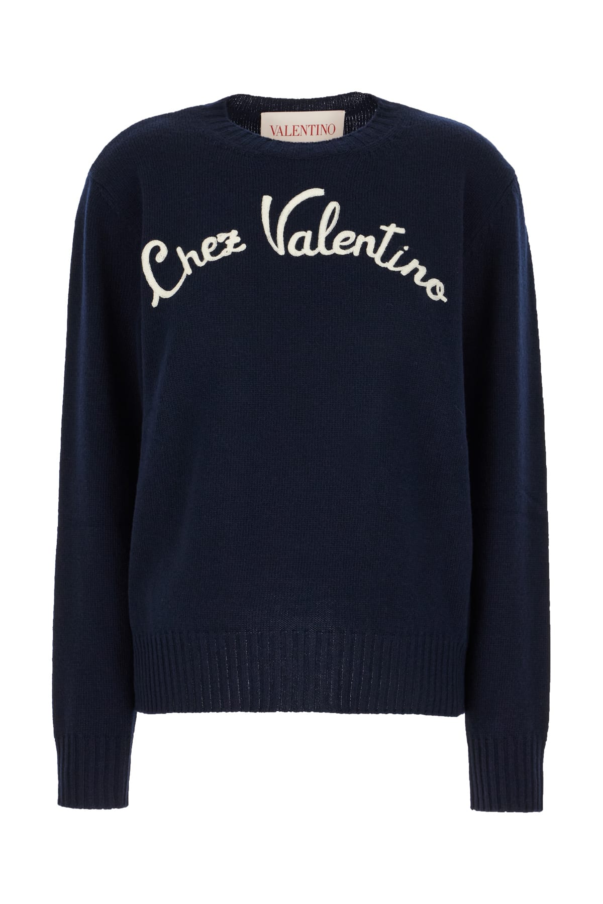 Midnight Blue Wool Sweater