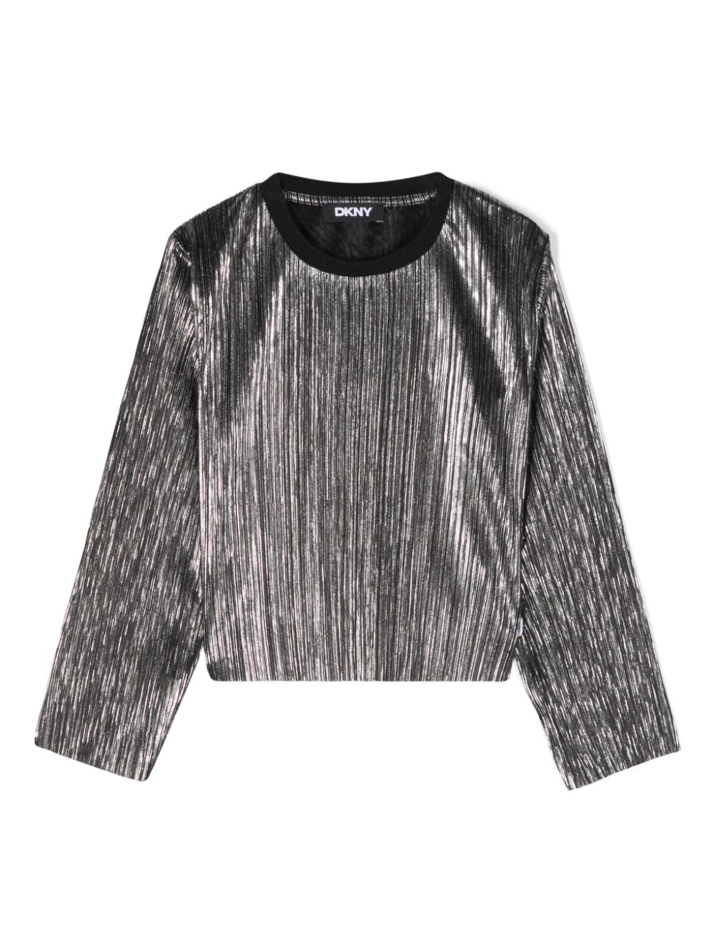 Plissé T-shirt - Black