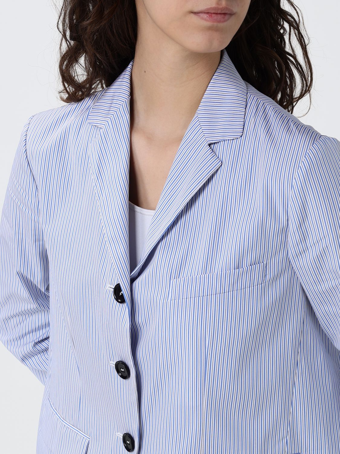 Blazer Woman color White