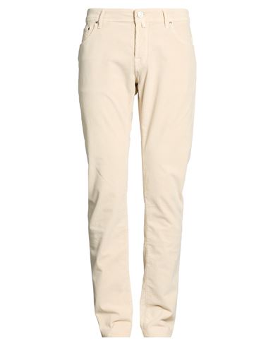 Jacob Cohёn Man Pants Beige Size 36 Cotton, Elastane