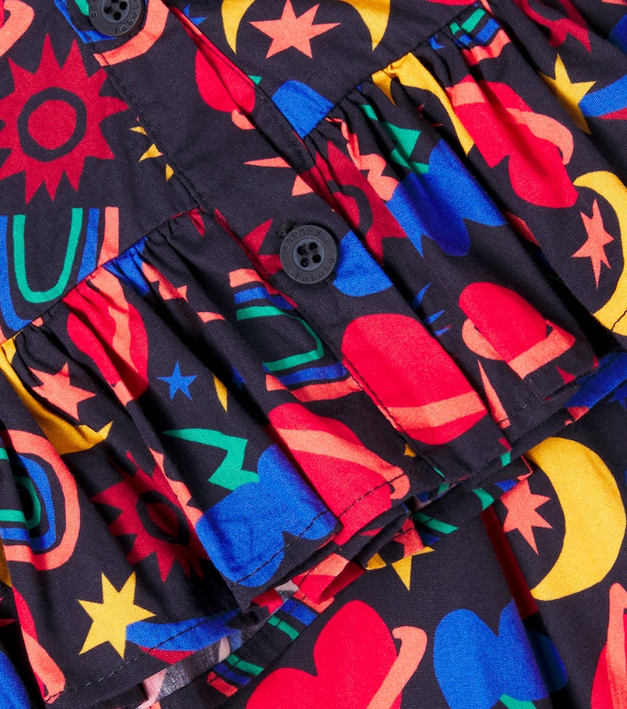 Fábula Cosmos cotton top and shorts set