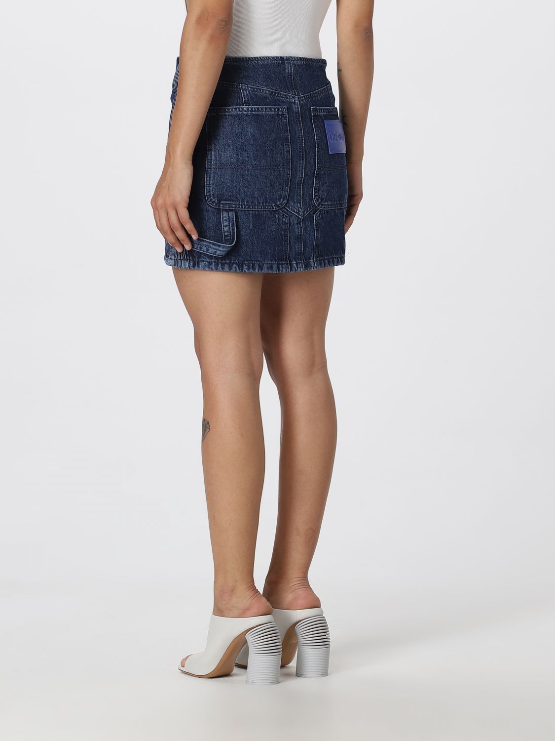 Skirt Woman color Blue