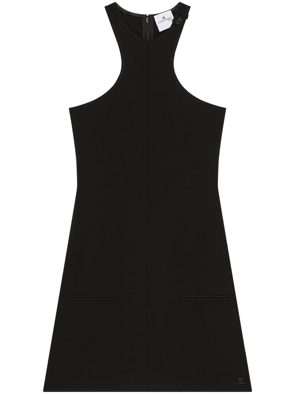 Scuba mini dress - Black