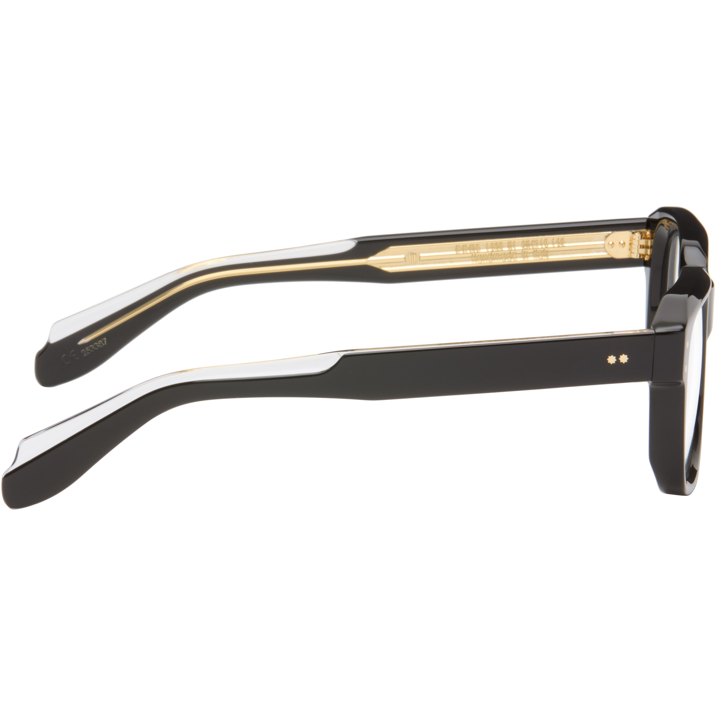 Black 1433 Square Optical Glasses