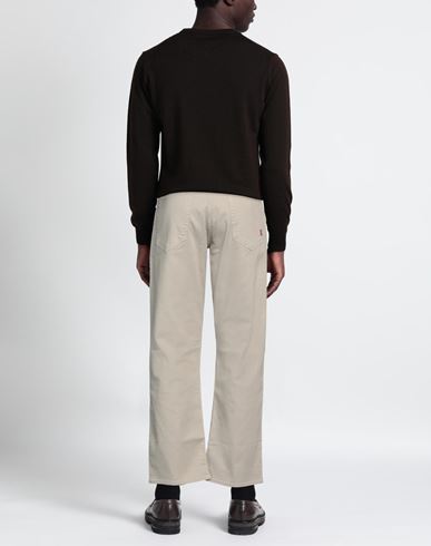 Man Pants Sand Size 34 Organic cotton, Elastane