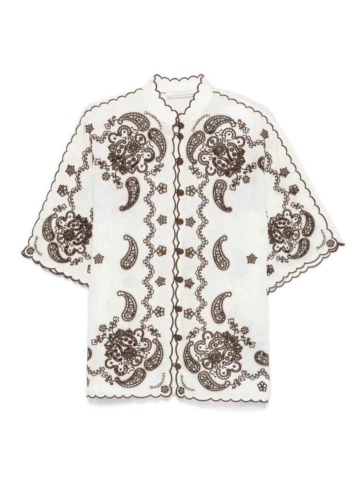 Ascension Embroidered Linen Shirt
