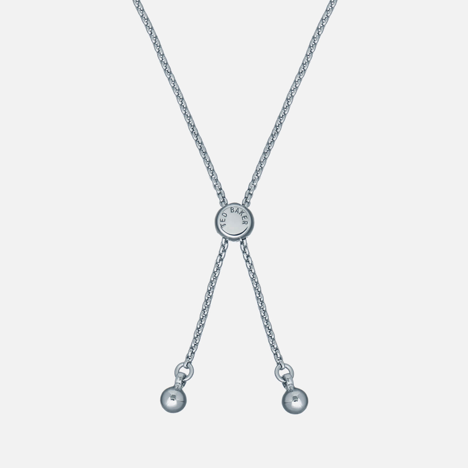 Ted Baker Breenar Baker Bar Silver-Tone Bracelet