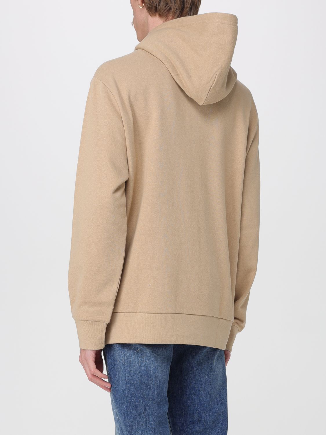 Sweatshirt Men color Beige