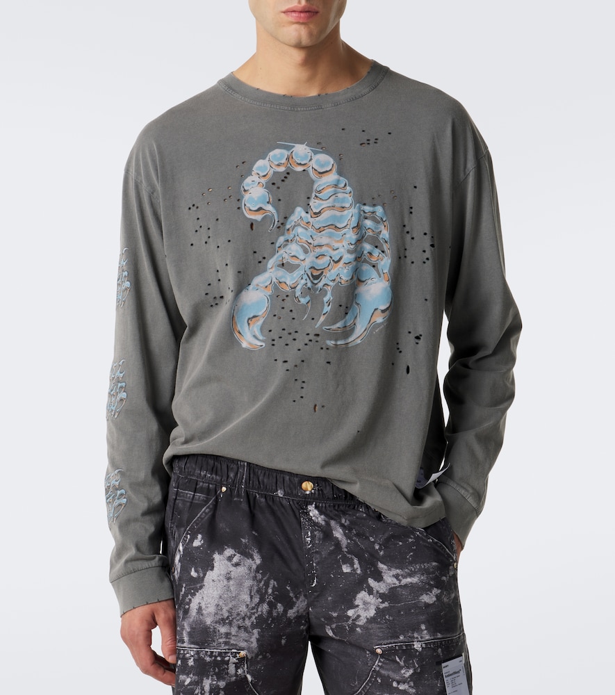 MothTech printed cotton jersey T-Shirt