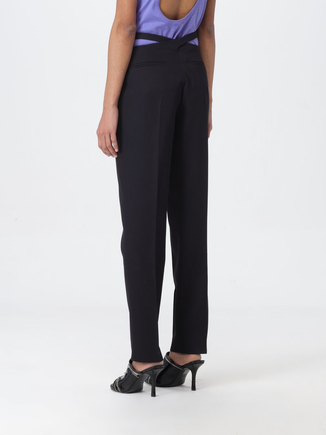 Pants Woman color Black