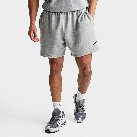 Men's NOCTA Cardinal Fleece Shorts in Dark Grey Heather/Matte Silver/Black