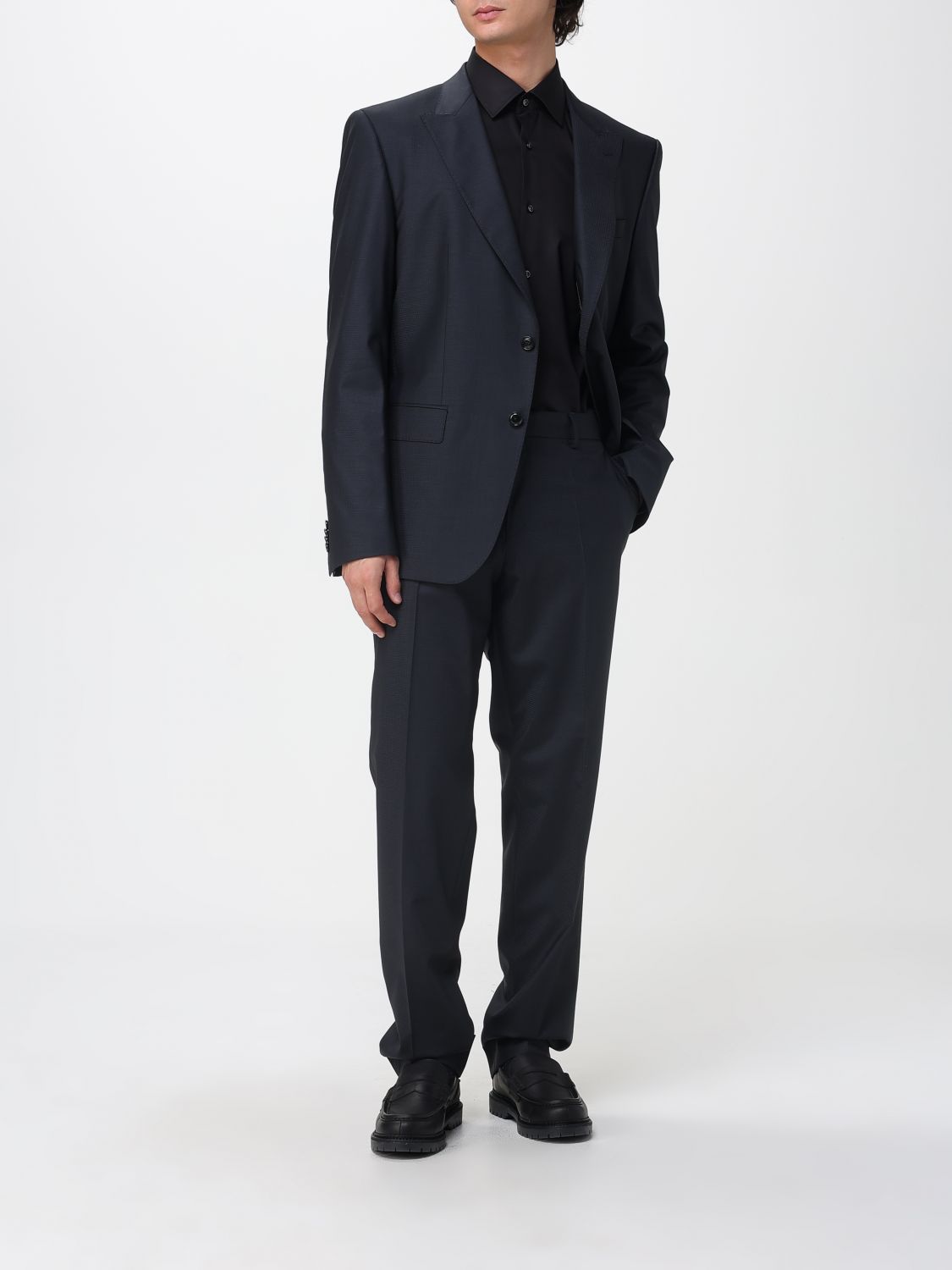 Suit Men color Black