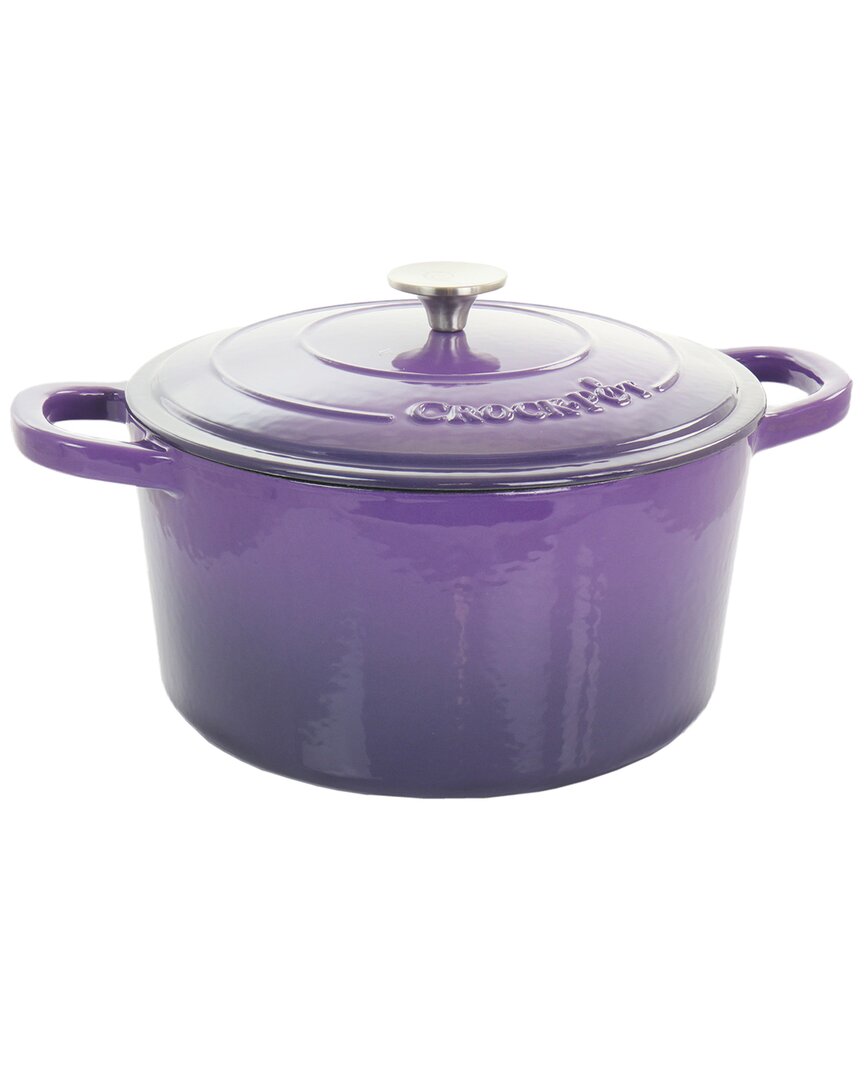 Crockpot Artisan 2pc 5qt Enameled Cast Iron Dutch Oven With Lid