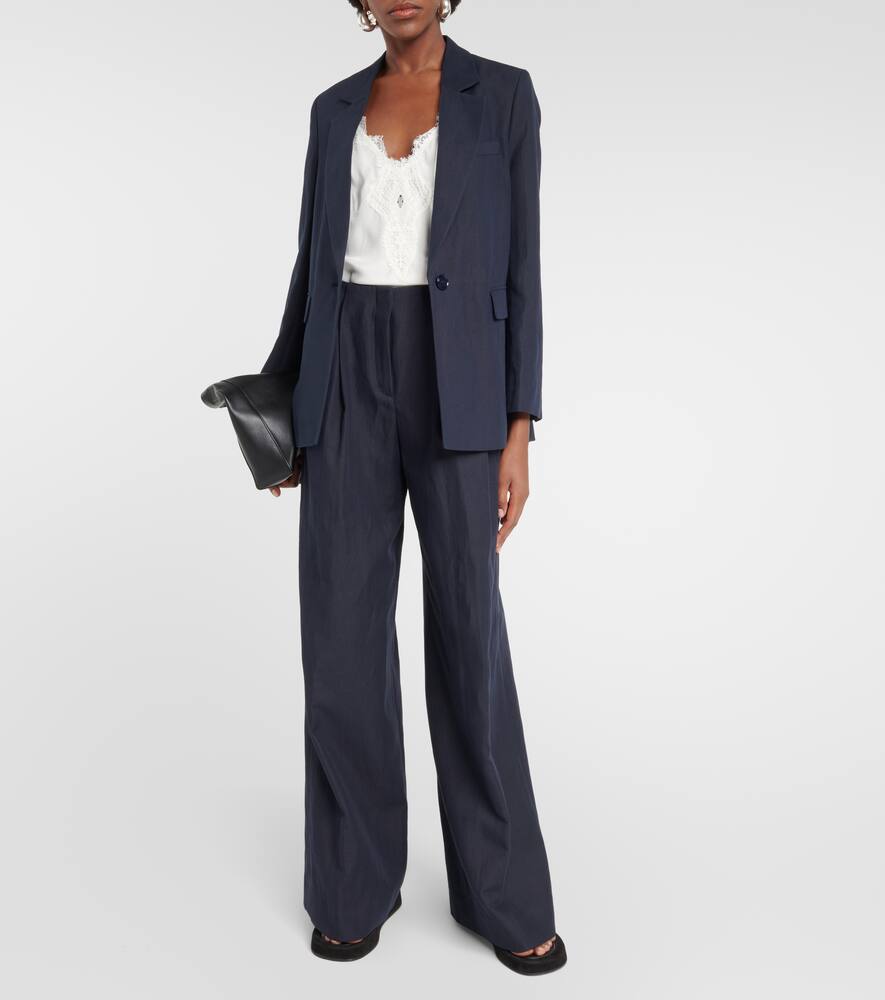 Colorful Lightness cotton and linen blazer