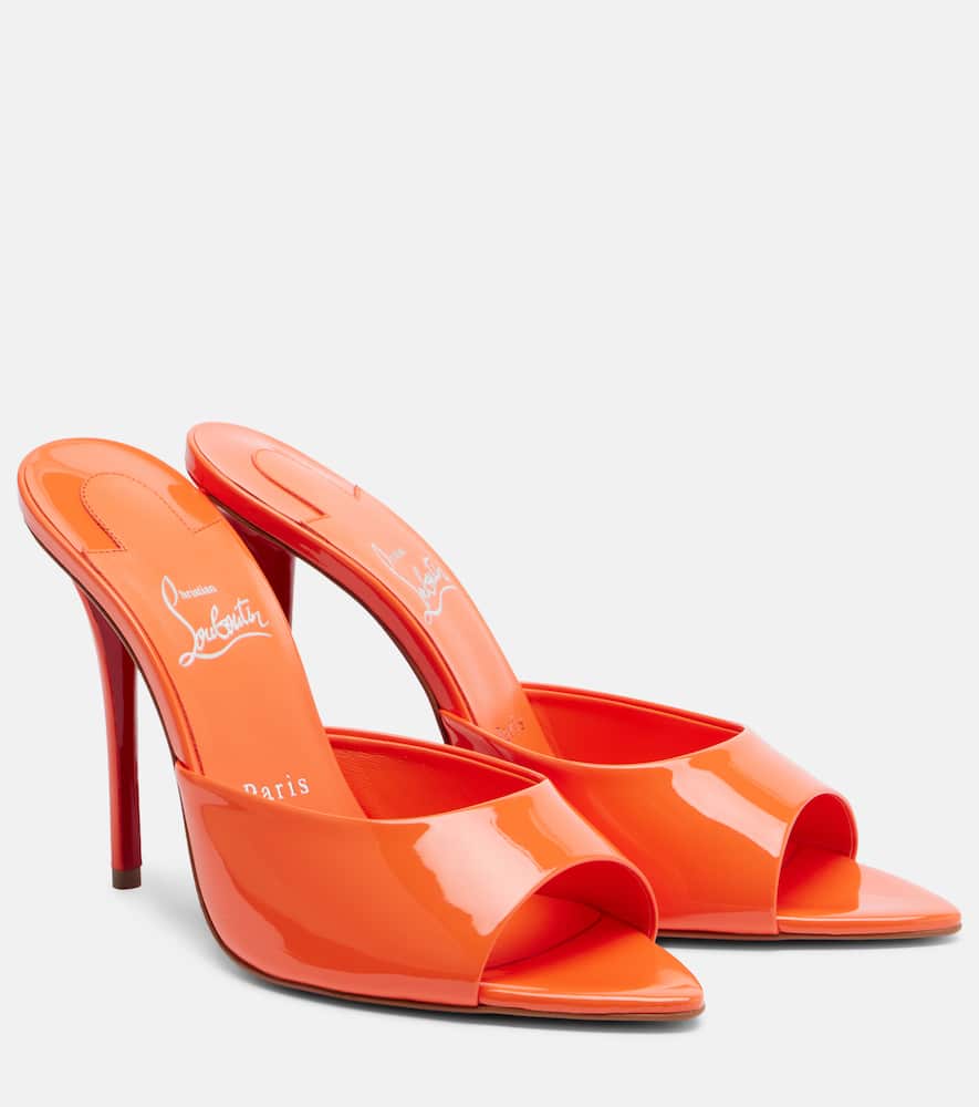 Miss Z patent leather mules
