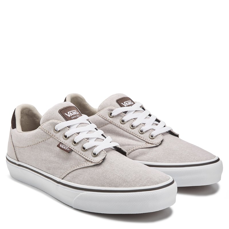 Men's Atwood Deluxe Ultra Cush Low Top Sneakers (Tan/Brown)