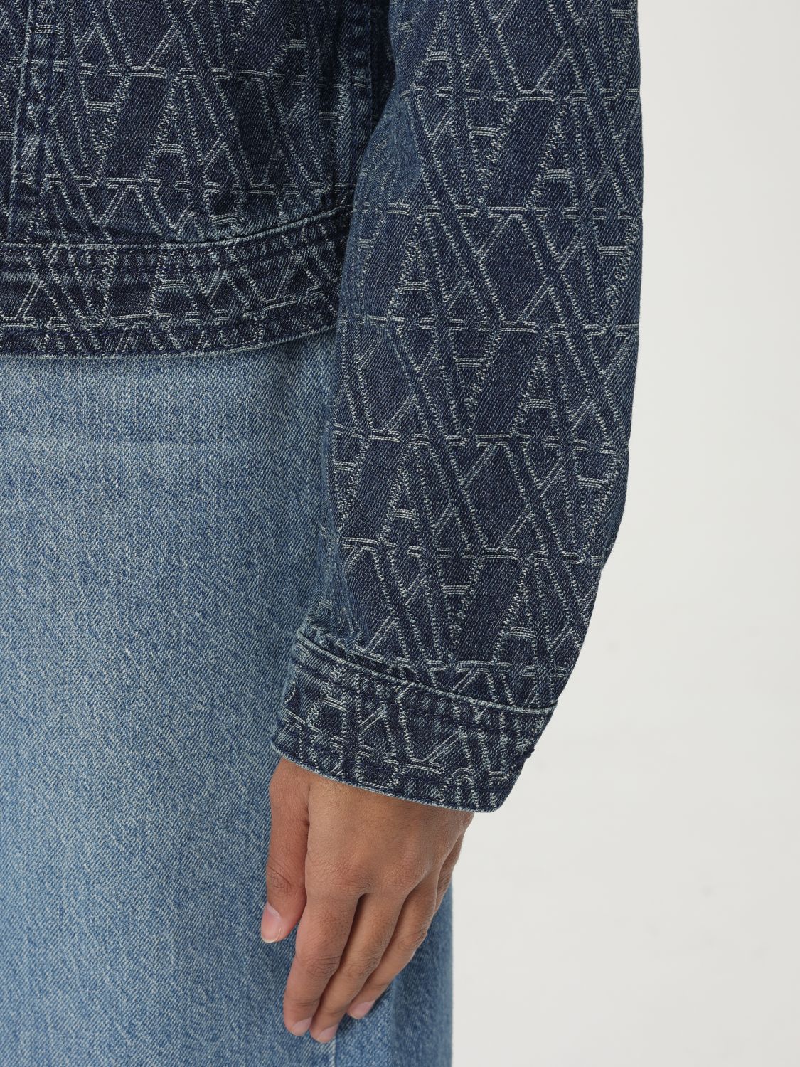 Jacket ARMANI EXCHANGE Woman color Denim